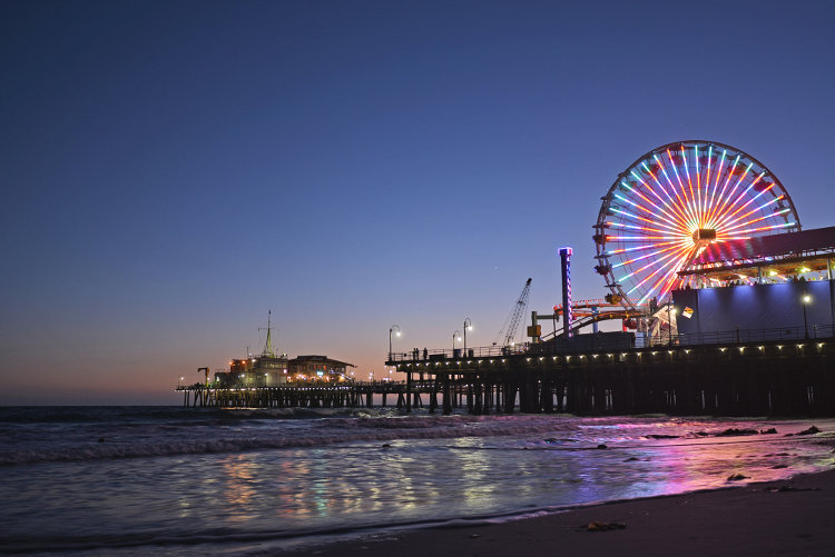 history of the santa monica pier