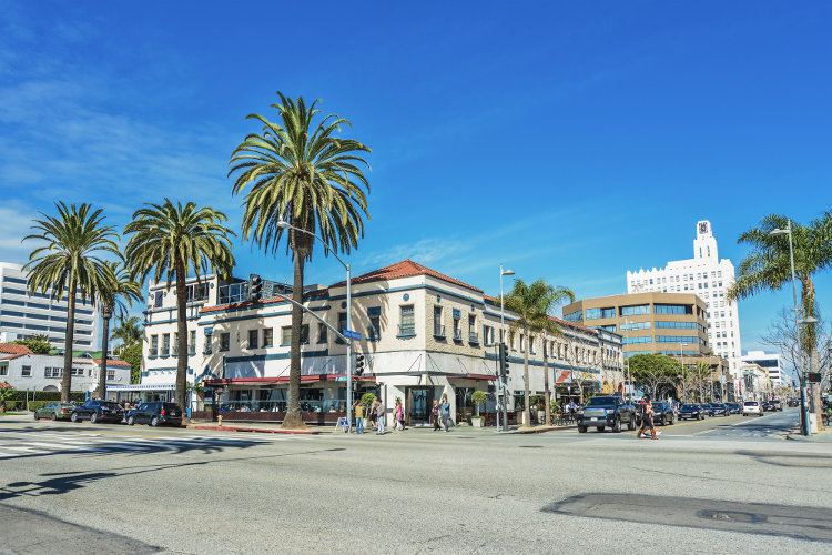 shopping in santa monica